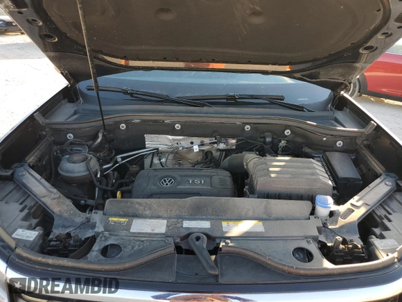2022 Volkswagen Atlas SE with VIN 1V2JC2CA5NC219567, listed as a Copart auction lot 74005214 with 38,539 mi miles and Salvage title. Bid and sale history available at DreamBid. Image 12.