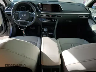 2023 Hyundai Sonata SEL with VIN KMHL34JJ4PA080051, listed as a Copart auction lot 52387895 with 35,227 mi miles and Salvage Title. Bid and sale history available at DreamBid. Image 8.