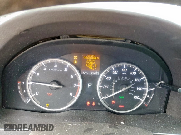 2016 Acura RDX with VIN 5J8TB3H34GL018695, listed as a Copart auction lot 50821415 with 127,854 mi miles and Salvage Title. Bid and sale history available at carsss.com. Image 9.