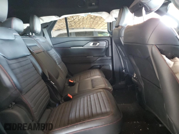 2025 Ford Explorer ST-Line with VIN 1FMUK7KH3SGA50405, listed as a Copart auction lot 49853135 with 6,287 mi miles and Salvage title. Bid and sale history available at DreamBid. Image 11.