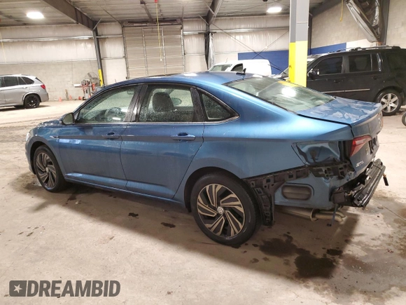 2019 Volkswagen Jetta SEL Premium с VIN 3VWGB7BU3KM204192, выставлен на аукционе Copart как лот 42998645 с пробегом 25 621 миль миль и Списание • Salvage title. История ставок и продаж доступна на DreamBid. Изображение 2.