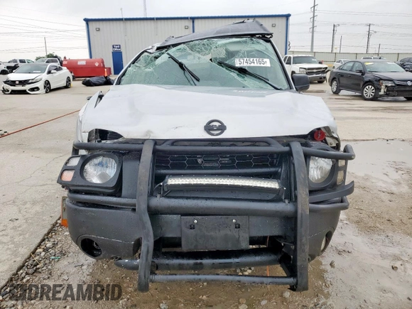2004 Nissan Xterra XE with VIN 5N1ED28T74C682962, listed as a Copart auction lot 57454165 with 110,523 mi miles and Non repairable. Bid and sale history available at DreamBid. Image 5.