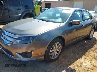2010 Ford Fusion SEL with VIN 3FAHP0JG1AR297264, listed as a IAAI auction lot 41882838 with 169,598 mi miles. Bid and sale history available at carsss.com. Image 2.