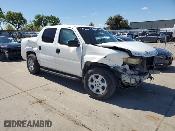 2008 Honda Ridgeline RT with VIN 2HJYK16278H531145, listed as a Copart auction lot 51677525 with 242,609 mi miles and Salvage title. Bid and sale history available at DreamBid. Image 4.