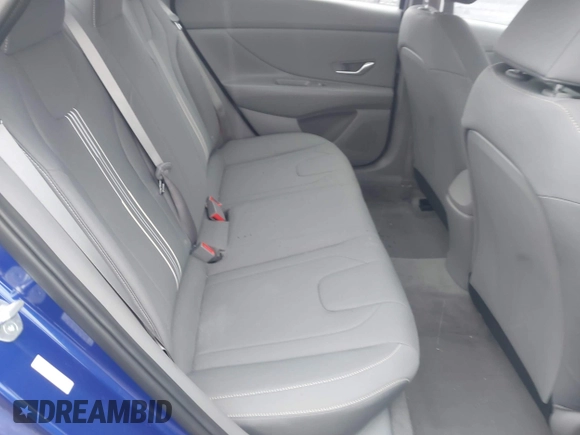 2023 Hyundai Elantra SEL with VIN KMHLS4AG6PU612325, listed as a IAAI auction lot 42318709 with 21,399 mi miles and . Bid and sale history available at DreamBid. Image 8.