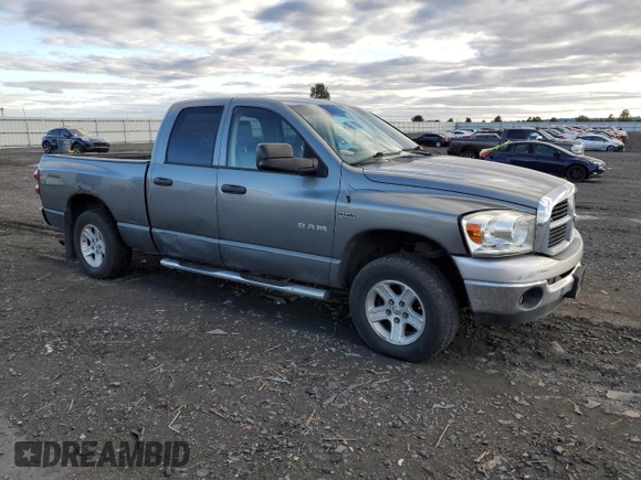 2008 Dodge 1500 ST with VIN 1D7HU18258J142391, listed as a Copart auction lot 78685964 with 172,949 mi miles and Salvage Title. Bid and sale history available at DreamBid. Image 4.