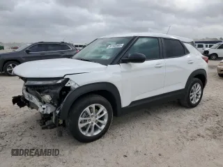 2024 Chevrolet TrailBlazer LS with VIN KL79MMS28RB073651, listed as a Copart auction lot 51102585 with 13,523 mi miles and Salvage Title. Bid and sale history available at carsss.com. Image 1.