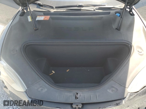 2016 Tesla Model S 90D with VIN 5YJSA1E27GF171698, listed as a Copart auction lot 49176205 with 107,913 mi miles and Salvage Title. Bid and sale history available at DreamBid. Image 14.
