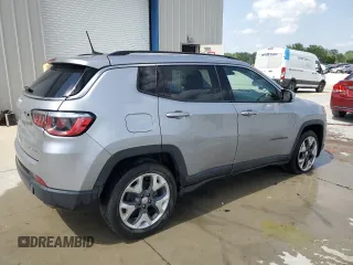 2019 Jeep Compass Limited with VIN 3C4NJCCB8KT675599, listed as a Copart auction lot 54656515 with 107,571 mi miles and Salvage title. Bid and sale history available at DreamBid. Image 3.