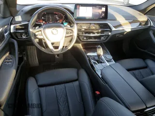 2022 BMW 5 Series 530i with VIN WBA53BH0XNWX38371, listed as a Copart auction lot 46654625 with 80,807 mi miles and Salvage title. Bid and sale history available at DreamBid. Image 8.