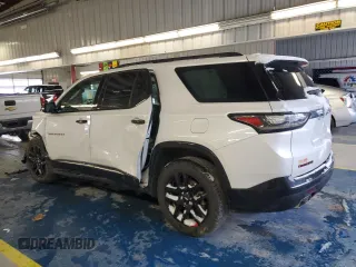 2020 Chevrolet Traverse Premier with VIN 1GNEVKKW0LJ181739, listed as a Copart auction lot 87262924 with 138,032 mi miles and Salvage Title. Bid and sale history available at carsss.com. Image 2.