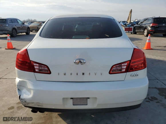 2004 Infiniti G35 Sedan w/Leather with VIN JNKCV51E94M611731, listed as a Copart auction lot 44957055 with NaN miles and Clean Title. Bid and sale history available at carsss.com. Image 6.