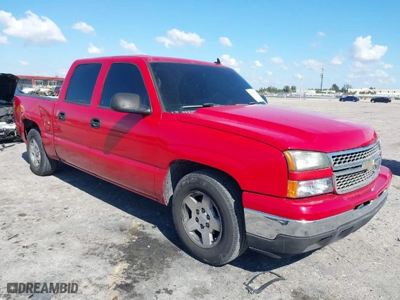 2006 Chevrolet Silverado 1500 LT1 with VIN 2GCEC13T461118817, listed as a IAAI auction lot 41886100 with 281,924 mi miles. Bid and sale history available at carsss.com. Image 1.
