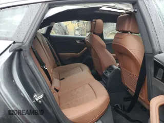 2022 Audi A5 Sportback S line Premium Plus with VIN WAUFACF5XNA023831, listed as a Copart auction lot 40151634 with 12,402 mi miles. Bid and sale history available at carsss.com. Image 10.