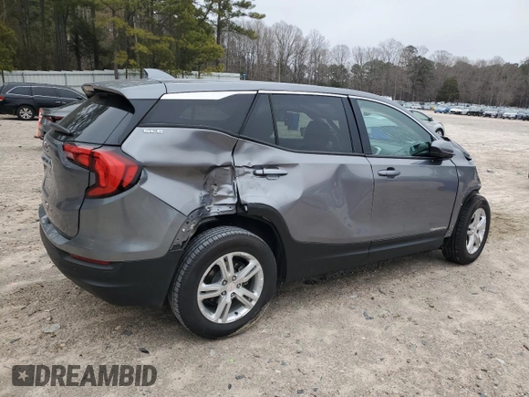 2019 GMC Terrain SLE z VIN 3GKALMEV5KL104467, wystawiony jako Copart lot #45571015 z przebiegiem 69 466 mil mil oraz Szkoda całkowita • Salvage title. Historia ofert i sprzedaży dostępna na DreamBid. Obrazek 3.