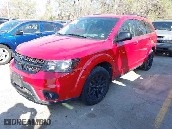 2019 Dodge Journey SE with VIN 3C4PDCBB6KT857285, listed as a IAAI auction lot 41918380 with 115,120 mi miles and . Bid and sale history available at DreamBid. Image 17.