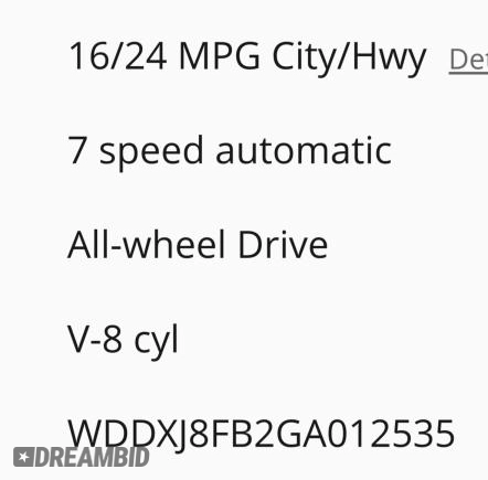 2016 Mercedes-Benz S 550 z VIN WDDXJ8FB2GA012XXX, wystawiony jako Copart lot #59269155 z przebiegiem 40 743 mil mil oraz Czysty tytuł • Clean title. Historia ofert i sprzedaży dostępna na DreamBid. Obrazek 10.