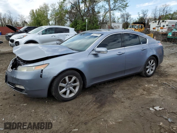 2012 Acura TL Technology z VIN 19UUA8F55CA007705, wystawiony jako Copart lot #53231695 z przebiegiem 189 761 mil mil oraz Szkoda całkowita • Salvage title. Historia ofert i sprzedaży dostępna na DreamBid. Obrazek 1.
