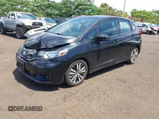 2015 Honda Fit EX-L with VIN 3HGGK5H89FM706018, listed as a IAAI auction lot 42417637 with 36,556 mi miles and . Bid and sale history available at DreamBid. Image 22.