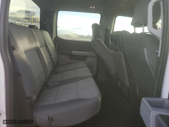 2023 Ford Super Duty F-250 SRW XL with VIN 1FT8W2BNXPED38850, listed as a Copart auction lot 46600915 with 46,278 mi miles and Salvage Title. Bid and sale history available at carsss.com. Image 10.