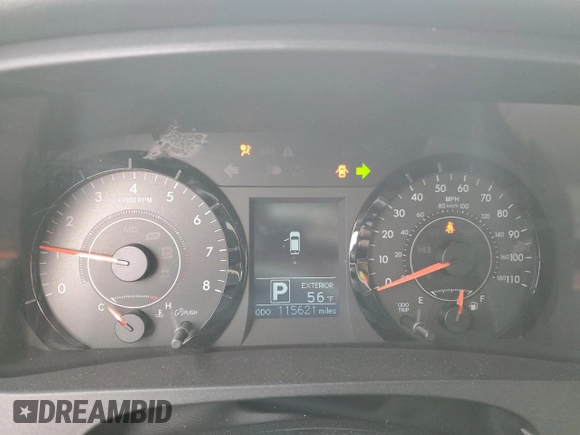 2017 Toyota Sienna LE Auto Access Seat with VIN 5TDKZ3DC4HS831577, listed as a Copart auction lot 47411595 with 115,621 mi miles and Salvage Title. Bid and sale history available at DreamBid. Image 9.