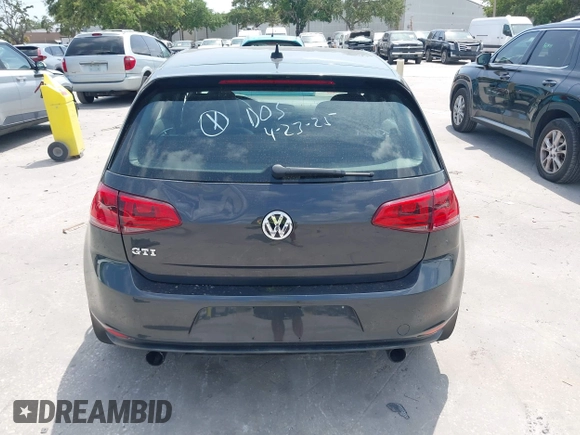 2015 Volkswagen GTI SE with VIN 3VW4T7AU3FM029403, listed as a IAAI auction lot 42226713 with 94,501 mi miles and . Bid and sale history available at DreamBid. Image 16.