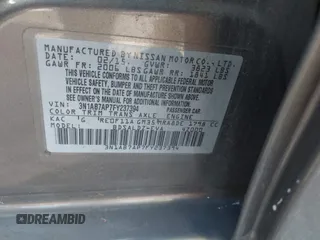 2015 Nissan Sentra SV with VIN 3N1AB7AP7FY237394, listed as a IAAI auction lot 41856164 with Not Provided miles and . Bid and sale history available at DreamBid. Image 9.