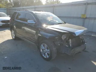 2014 GMC Terrain SLT with VIN 2GKFLSE32E6120806, listed as a Copart auction lot 41363335 with 0 mi miles and Salvage Title. Bid and sale history available at carsss.com. Image 4.