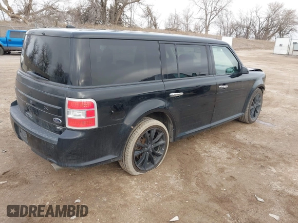 2017 Ford Flex Limited with VIN 2FMHK6D85HBA02266, listed as a IAAI auction lot 41236164 with 165,604 mi miles. Bid and sale history available at carsss.com. Image 4.