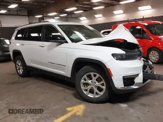 2021 Jeep Grand Cherokee Limited with VIN 1C4RJKBG8M8142906, listed as a IAAI auction lot 41779450 with 69,045 mi miles and . Bid and sale history available at DreamBid. Image 1.