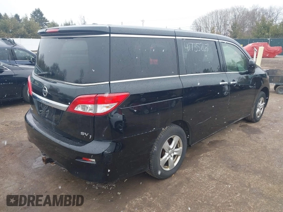 2015 Nissan Quest SV z VIN JN8AE2KP8F9133870, wystawiony jako IAAI lot #41735267 z przebiegiem 213 626 mil mil oraz . Historia ofert i sprzedaży dostępna na DreamBid. Obrazek 4.