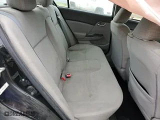 2012 Honda Civic Sdn LX with VIN 19XFB2F52CE084059, listed as a Copart auction lot 49536375 with 0 mi miles and Salvage Title. Bid and sale history available at carsss.com. Image 10.