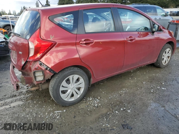 2017 Nissan Versa Note SR with VIN 3N1CE2CP2HL361833, listed as a Copart auction lot 50841325 with 105,851 mi miles and Salvage Title. Bid and sale history available at carsss.com. Image 3.