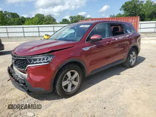 2021 Kia Sorento LX with VIN 5XYRG4LCXMG037637, listed as a Copart auction lot 57385285 with 94,777 mi miles and Salvage title. Bid and sale history available at DreamBid. Image 1.