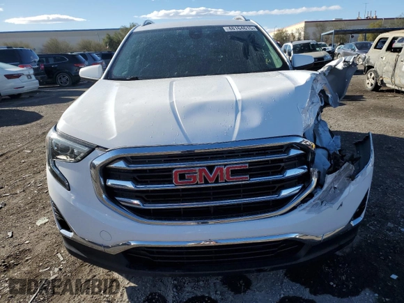 2020 GMC Terrain SLT with VIN 3GKALPEV0LL255154, listed as a Copart auction lot 48164615 with 71,118 mi miles and Salvage Title. Bid and sale history available at carsss.com. Image 5.