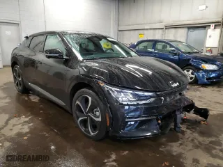 2024 Kia EV6 GT-Line with VIN KNDC4DLC1R5188364, listed as a Copart auction lot 84603544 with 5,053 mi miles and Salvage Title. Bid and sale history available at carsss.com. Image 4.