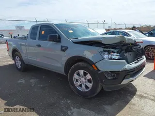 2021 Ford Ranger XL with VIN 1FTER1EH9MLD30966, listed as a IAAI auction lot 41607716 with 35,584 mi miles. Bid and sale history available at carsss.com. Image 1.
