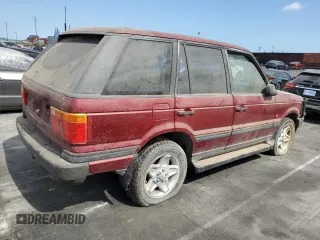 1996 Land Rover Range Rover z VIN SALPV144XTA333588, wystawiony jako Copart lot #65445765 z przebiegiem Nie podano mil oraz Czysty tytuł • Clean title. Historia ofert i sprzedaży dostępna na DreamBid. Obrazek 3.