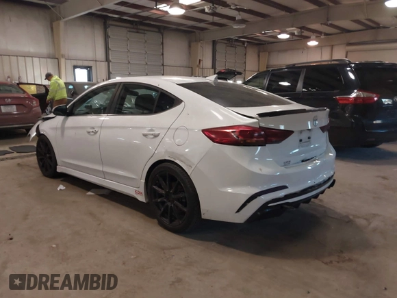 2018 Hyundai Elantra Sport с VIN KMHD04LB9JU505885, выставлен на аукционе IAAI как лот 41350693 с пробегом 155 153 миль миль и . История ставок и продаж доступна на DreamBid. Изображение 3.