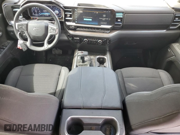 2024 Chevrolet Silverado 1500 RST with VIN 2GCPADED1R1201728, listed as a Copart auction lot 78177354 with 5,277 mi miles and Salvage Title. Bid and sale history available at carsss.com. Image 8.