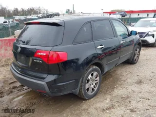 2009 Acura MDX Tech Pkg with VIN 2HNYD28649H505165, listed as a IAAI auction lot 41956746 with 193,327 mi miles. Bid and sale history available at carsss.com. Image 4.