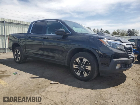 2020 Honda Ridgeline RTL with VIN 5FPYK3F58LB023282, listed as a Copart auction lot 53871545 with 69,653 mi miles and Salvage title. Bid and sale history available at DreamBid. Image 4.