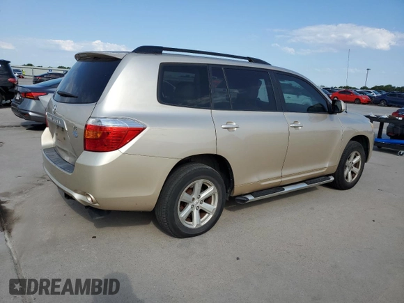 2008 Toyota Highlander with VIN JTEDS41A582021531, listed as a Copart auction lot 62220084 with 256,131 mi miles and Salvage title. Bid and sale history available at DreamBid. Image 3.