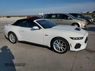 2024 Ford Mustang GT Premium with VIN 1FAGP8FF3R5108896, listed as a Copart auction lot 73059164 with 10,242 mi miles and Non repairable. Bid and sale history available at DreamBid. Image 4.