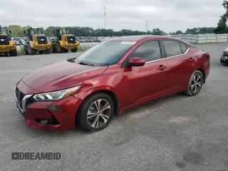 2021 Nissan Sentra SV with VIN 3N1AB8CV7MY322850, listed as a Copart auction lot 63993905 with 150,891 mi miles and Clean title. Bid and sale history available at DreamBid. Image 1.