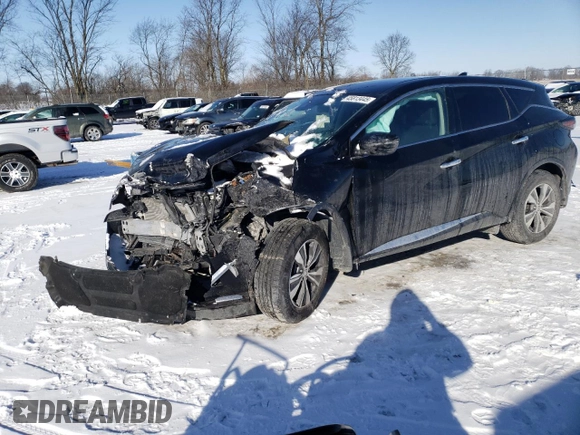 2020 Nissan Murano S with VIN 5N1AZ2AS4LN167339, listed as a Copart auction lot 45813445 with Not Provided miles and Salvage Title. Bid and sale history available at DreamBid. Image 1.