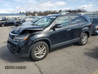 2015 Kia Sorento LX with VIN 5XYKT4A69FG657456, listed as a Copart auction lot 51454525 with 147,528 mi miles and Salvage Title. Bid and sale history available at DreamBid. Image 1.