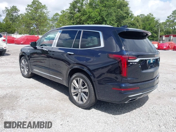 2022 Cadillac XT6 Premium Luxury with VIN 1GYKPCRS4NZ145145, listed as a IAAI auction lot 42533642 with 36,450 mi miles and . Bid and sale history available at DreamBid. Image 3.