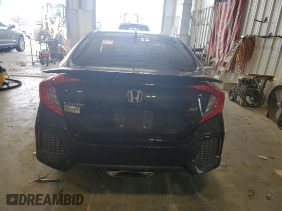2019 Honda Civic Si with VIN 2HGFC1E55KH705260, listed as a Copart auction lot 51404525 with 79,528 mi miles and Salvage Title. Bid and sale history available at DreamBid. Image 6.