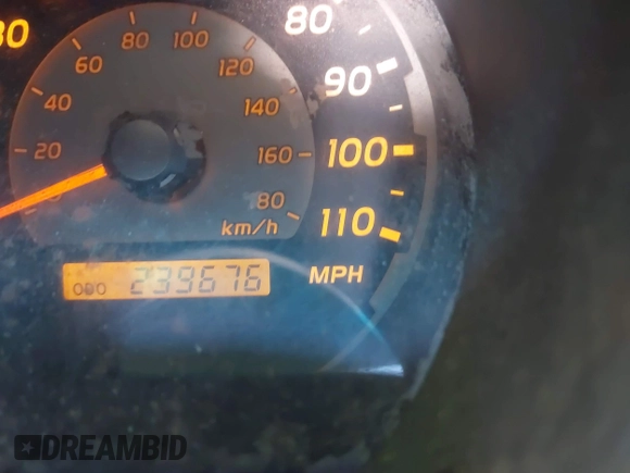 2004 Toyota 4Runner SR5 with VIN JTEBU14R948021377, listed as a IAAI auction lot 41667698 with 239,676 mi miles and . Bid and sale history available at DreamBid. Image 7.